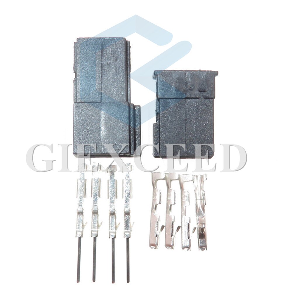 Prise de verrouillage centrale, 2 jeux de 4 broches, connecteur de lumière d&#39;ambiance, prises mâles et femelles pour BMW MG7 0-1452576-1 968813-1