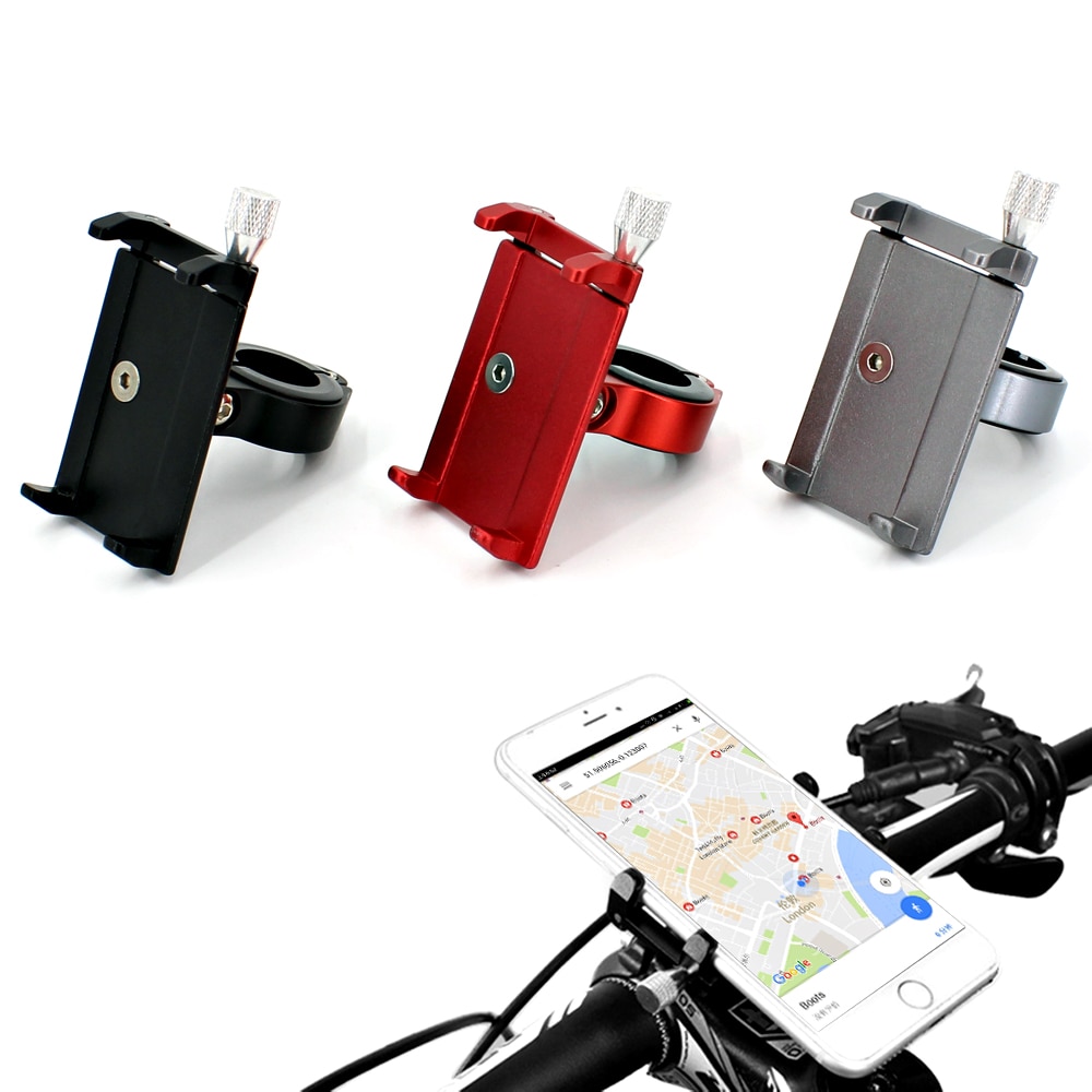Fiets Telefoon Houder Fiets Mobiele Gsm Houder Fiets Telefoon Mount Fiets Accessoires Aluminium Fiets Houder Voor Xiaomi Iphone Mtb