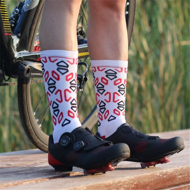 Cycling Socks (3 Pairs/lot) DH SPORTS/DH24 Nylon Men Sports Socks Basketball Outdoor Hiking Socks