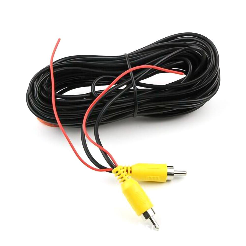 15 M Video Kabel Voor Auto Achteruitrijcamera Universal Rca 15 Meter Draad Voor Reverse Camera Met Auto multimedia Monitor