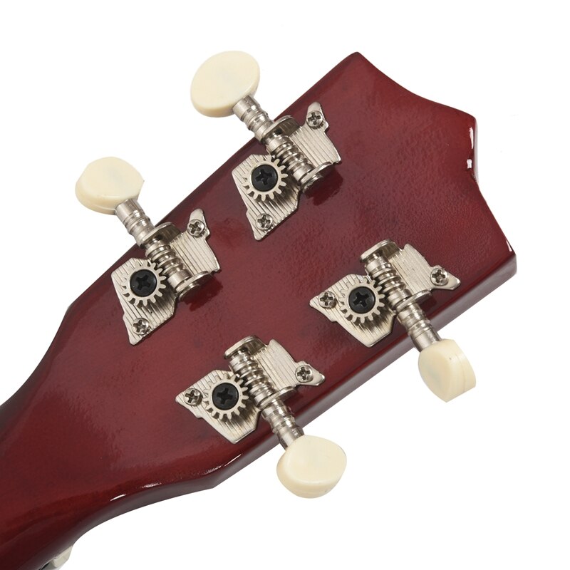 21 inch Soprano Ukulele 4 Strings Hawaiian Guitar Uke + String + Pick For Beginners kid