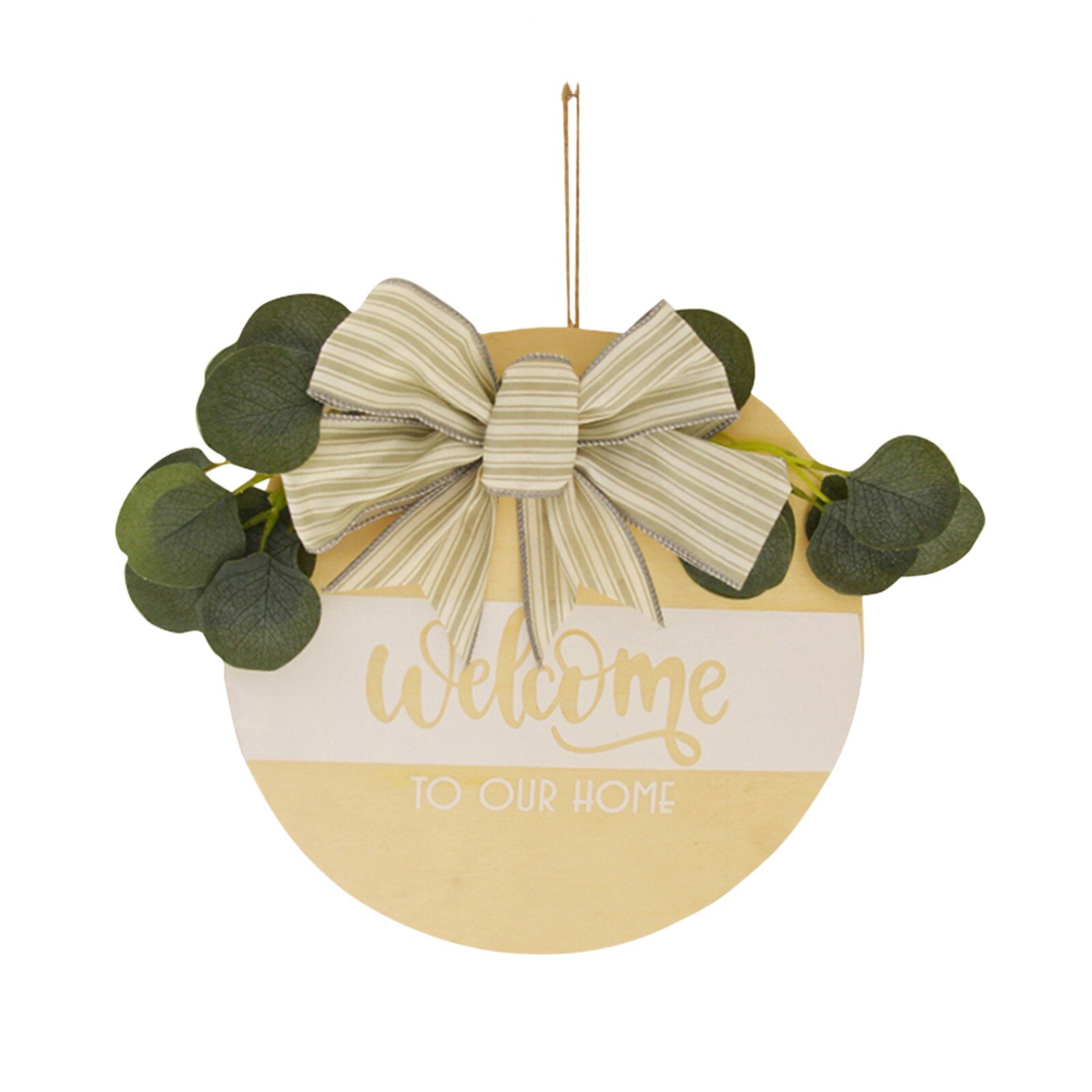 Kunstmatige Krans Guirlande Welkom Deur Hanger Deur Krans Voordeur Krans Decoratie Lente Pasen Bruiloft Decoraties