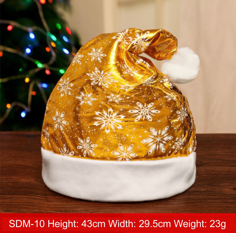 Kerst hoed Kerst kinderen adult Snowman gewei modellering avond cap: 10