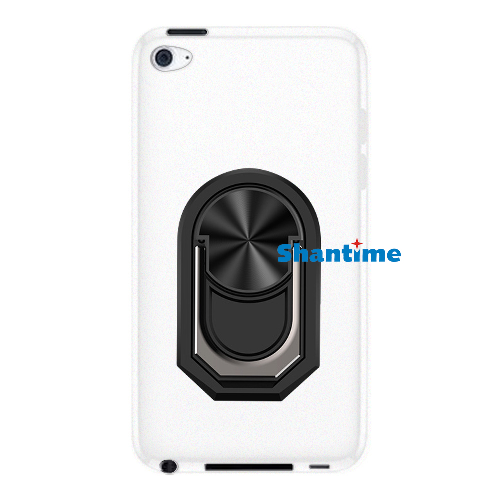 Touch 4 Case Matte Soft Silicone TPU Back Cover For iPod Touch 4 Phone Case Slim shockproo: Milky White