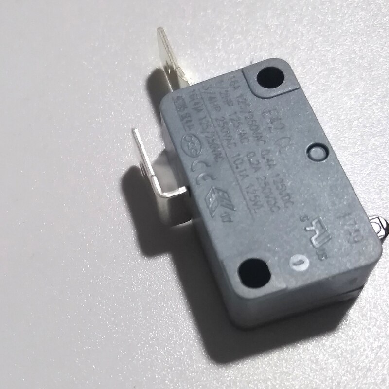 2Pin Microwave Oven Door Interlock Switch Secondary Door Micro Switch Microwave Oven Temperature Control Terminal 2022