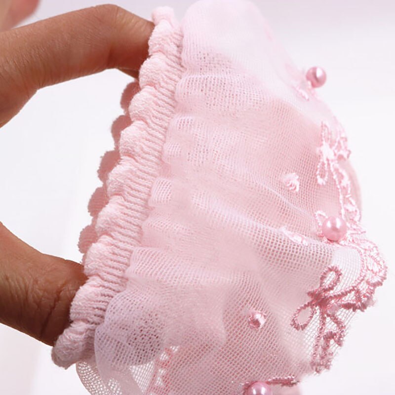 Princess Baby Girl Socks Lace Pearls Newborn Baby Socks Summer Mesh Infant Toddler Socks Ruffle Floral Kids Socks Calcetines