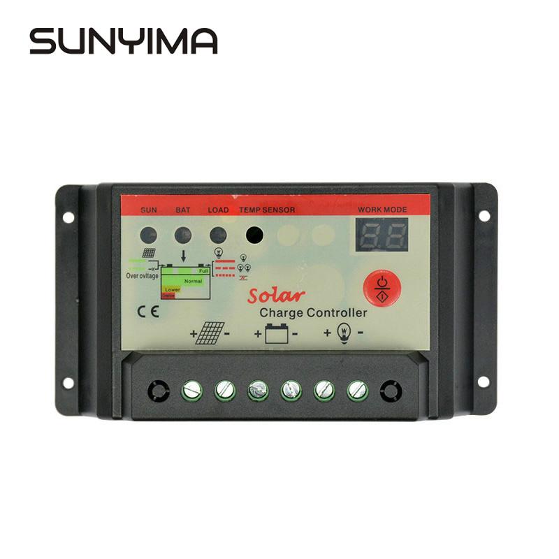 Sunyima 12V 24V 30A Solar Controller Controller Panneau Solaire Solar Regulator Switching Voor Solar Diy Charger