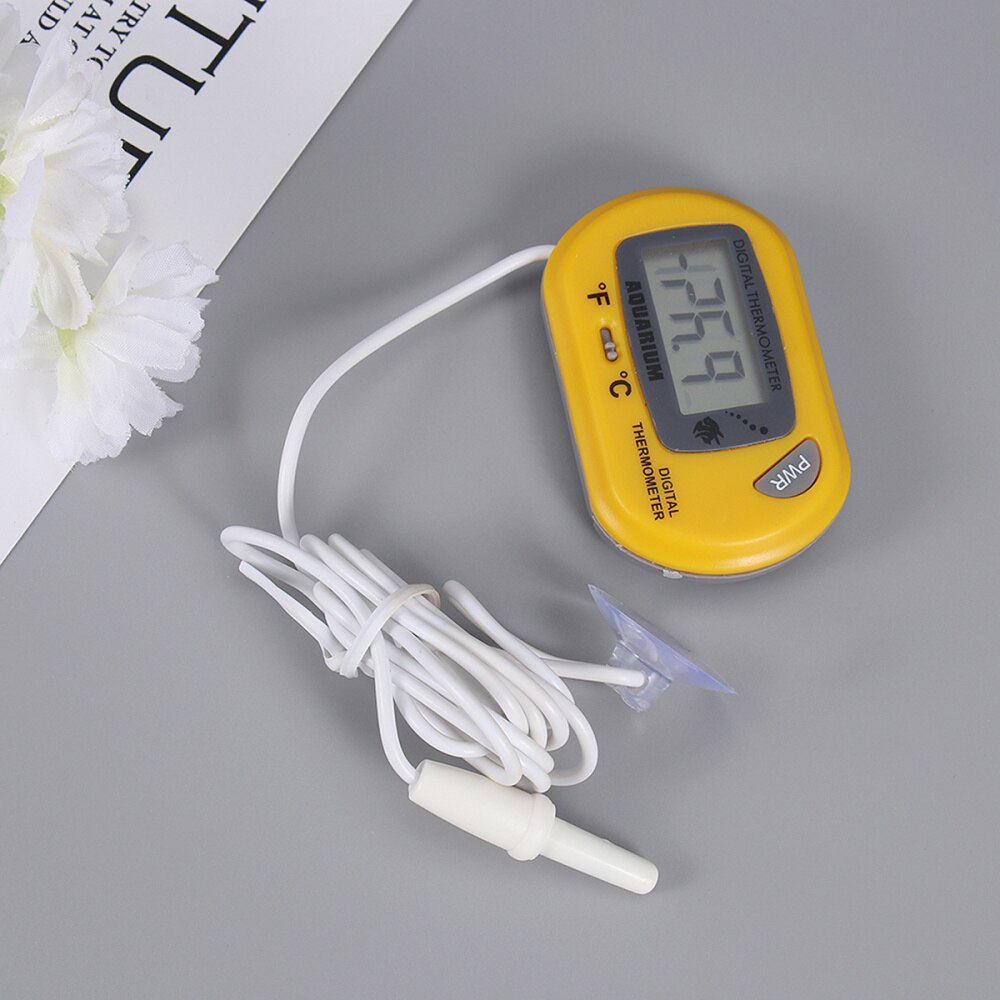 Pantalla LCD Digital para acuario, terrario para reptiles, Vivario, 2 uds.
