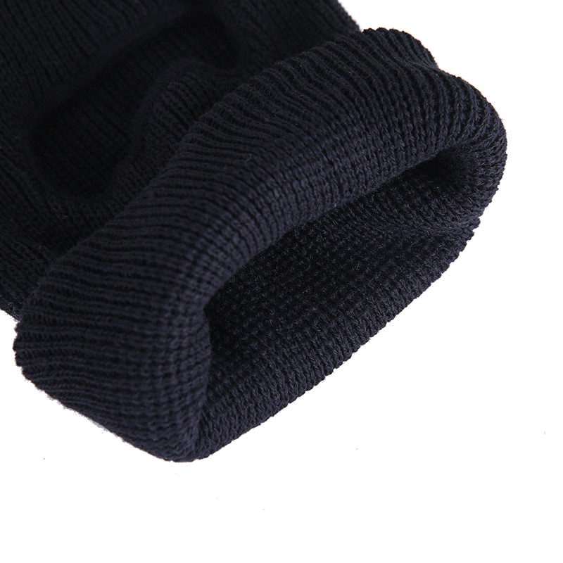 Ski Mask Knitted Bonnet Face Cover Balaclava Full Face Mask for Winter Warm Outdoor Sports CS Three 3 Hole Balaclava Knit Hat