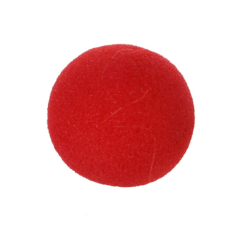 rot Schaum Clown Nase + Multi-Farbige Clown Perücke Für Maskerade Cosplay Phantasie Kleid.