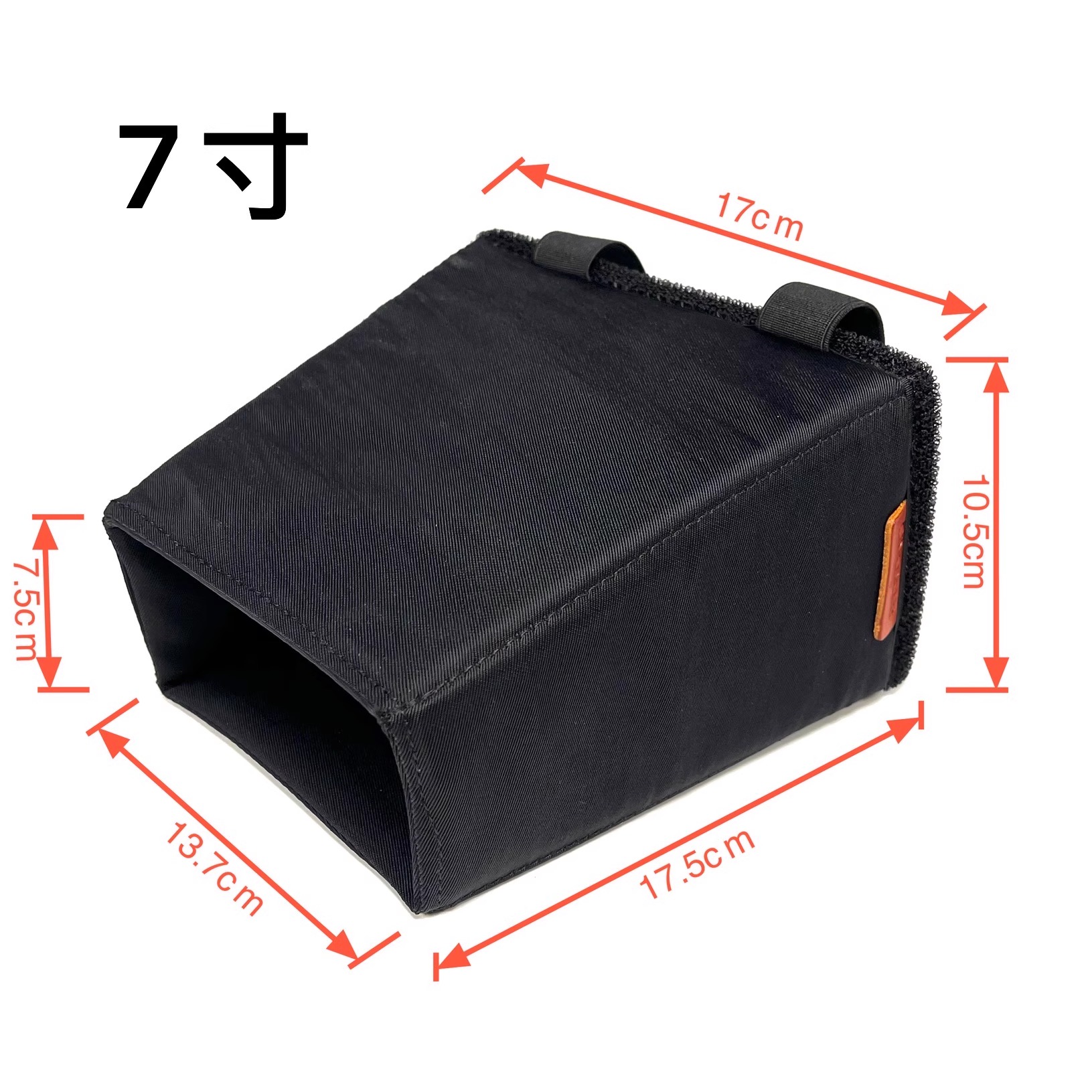 Fotografia Mały monitor 7-calowy kaptur monitora o przekątnej 5,6 cala: czarny