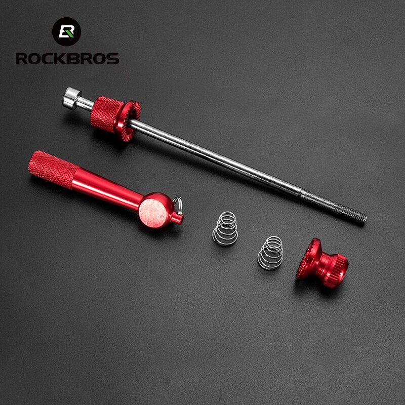 Rockbros fiets fietsnaven antidiefstal snelspanners fietsen mtb wielen vergrendeling beveiliging voor mtb racefiets onderdelen bmx