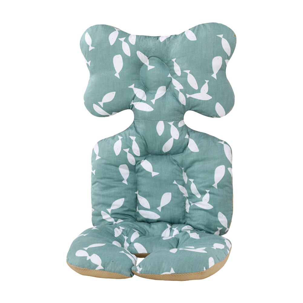 Baby Stroller Liner Baby Stroller Cotton Seat Cushion Infant Child Cart Mattress Mat Kids Carriage Pram Stroller Accessories: love hearts