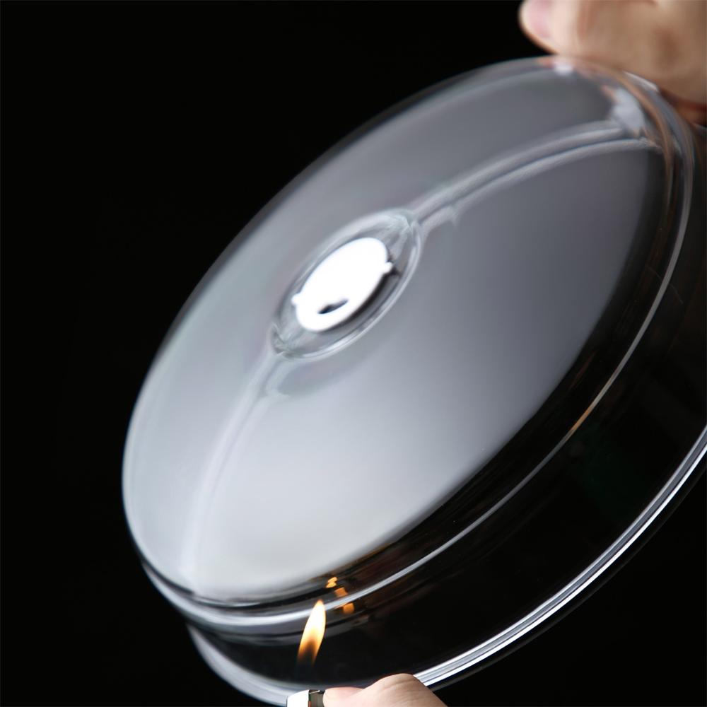 1pc Plastic Food Cover Table Food Splatter Guard Protector Food Dish Cover Microwave Hover Anti-Sputtering Cover Kitchen Tools