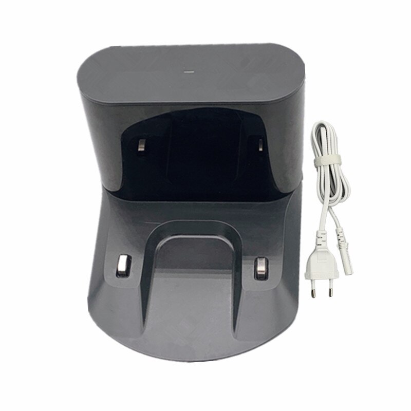 Original roborock tilbehør oplader dock til  s50 s51 s55 s5 max  s6 s6 maxv  e4 e5 robotstøvsuger reparationsdele: Sort