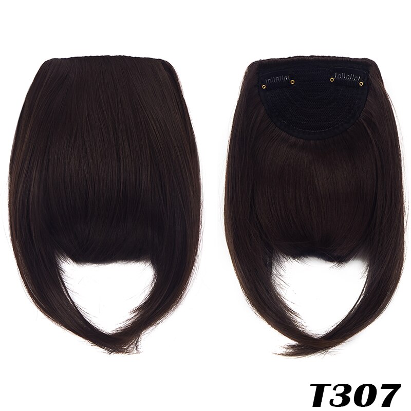 Pony Hair Extensions Voor Vrouwen Natuurlijke Synthetisch Haar Nette Flat Pony Clip Op Pony Pony Mode Een Clip-In haarverlenging: #6