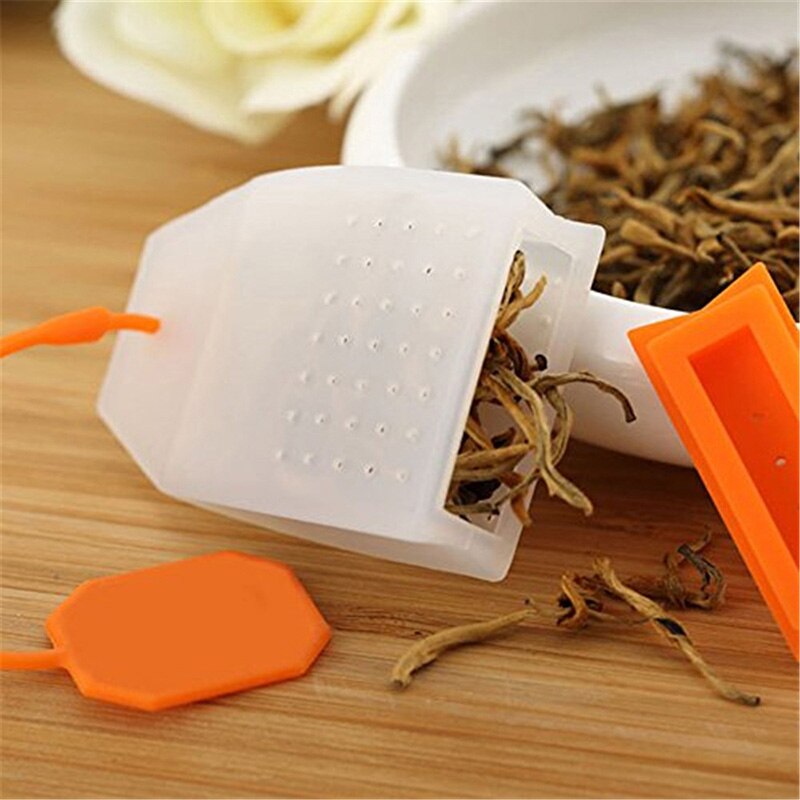 Bag-shaped silicone tea maker exquisite portable easy to clean tea leak tea fragrance diffuser Tea Bags