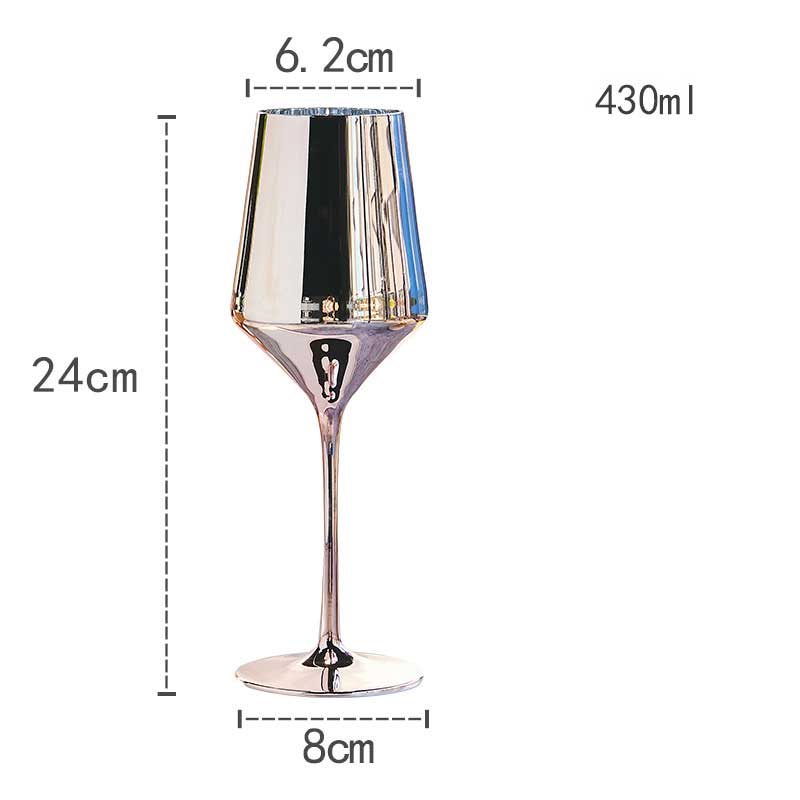 Champagne Fluiten Glazen Crystal Rose Goud Wijn Glas Sap Drink Cocktail Beker Bruiloft Party Huwelijk Wijn Keuken Drinkwaren: A