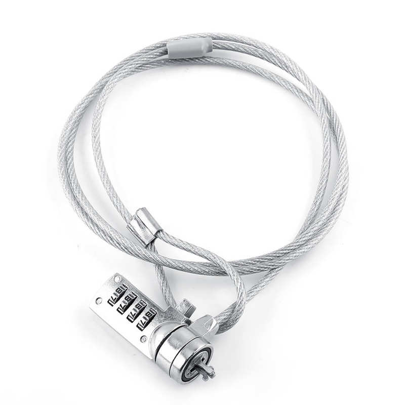 cerradura inteligente Laptop Combination Security Lock Cable Chain Theft Deterrent 4 Digit Password For Notebook PC smart lock