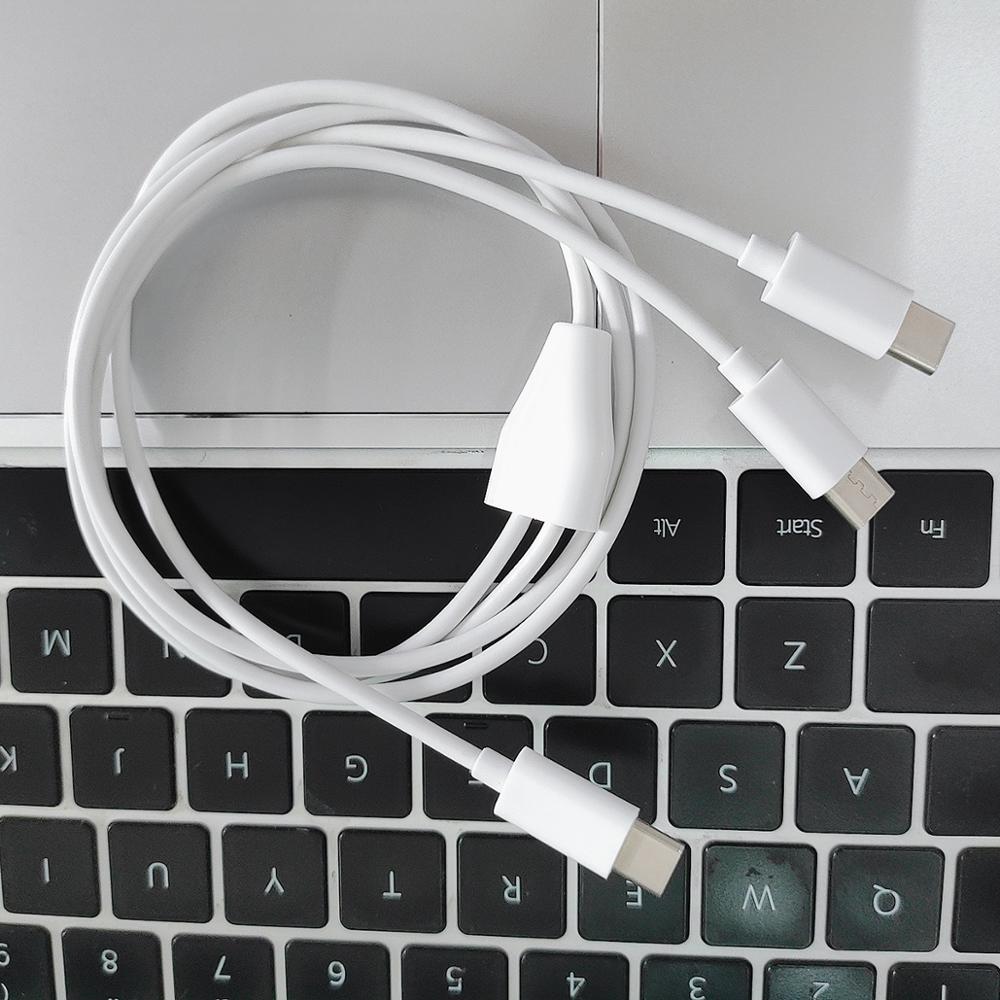 1meter 3ft 2 in1 TYPE C charge cable