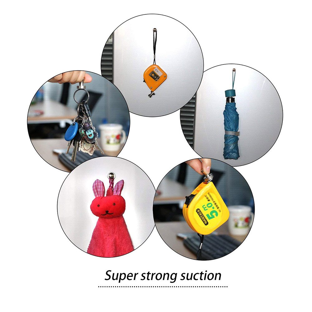Neodymium Magnetic Coat Hooks Knobs Neodymium Storage Holder Hook Hanger YE