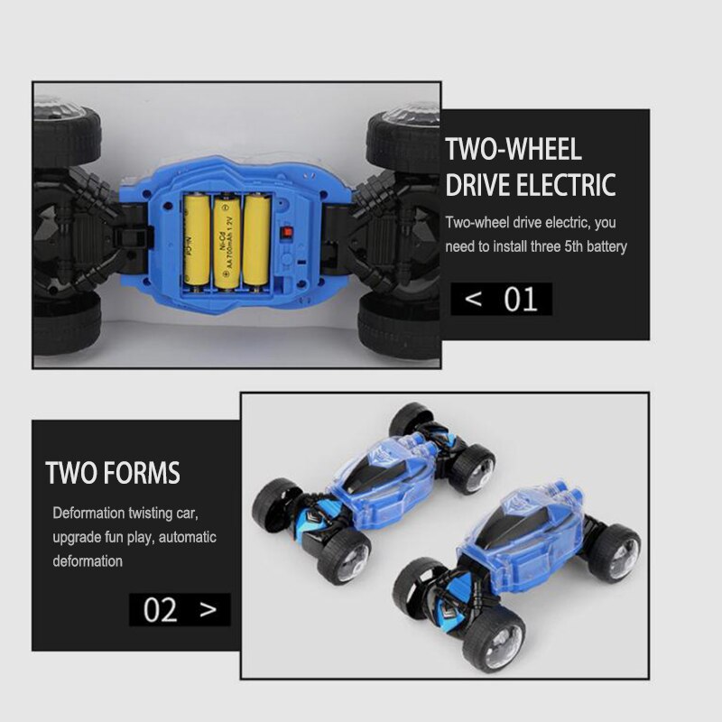 Stunt Auto 360 ° Vervorming Klimmen Elektrische Off-Road Auto Licht Muziek Voertuig Diecasts & Toy Vehicles Xmas voor Jongens