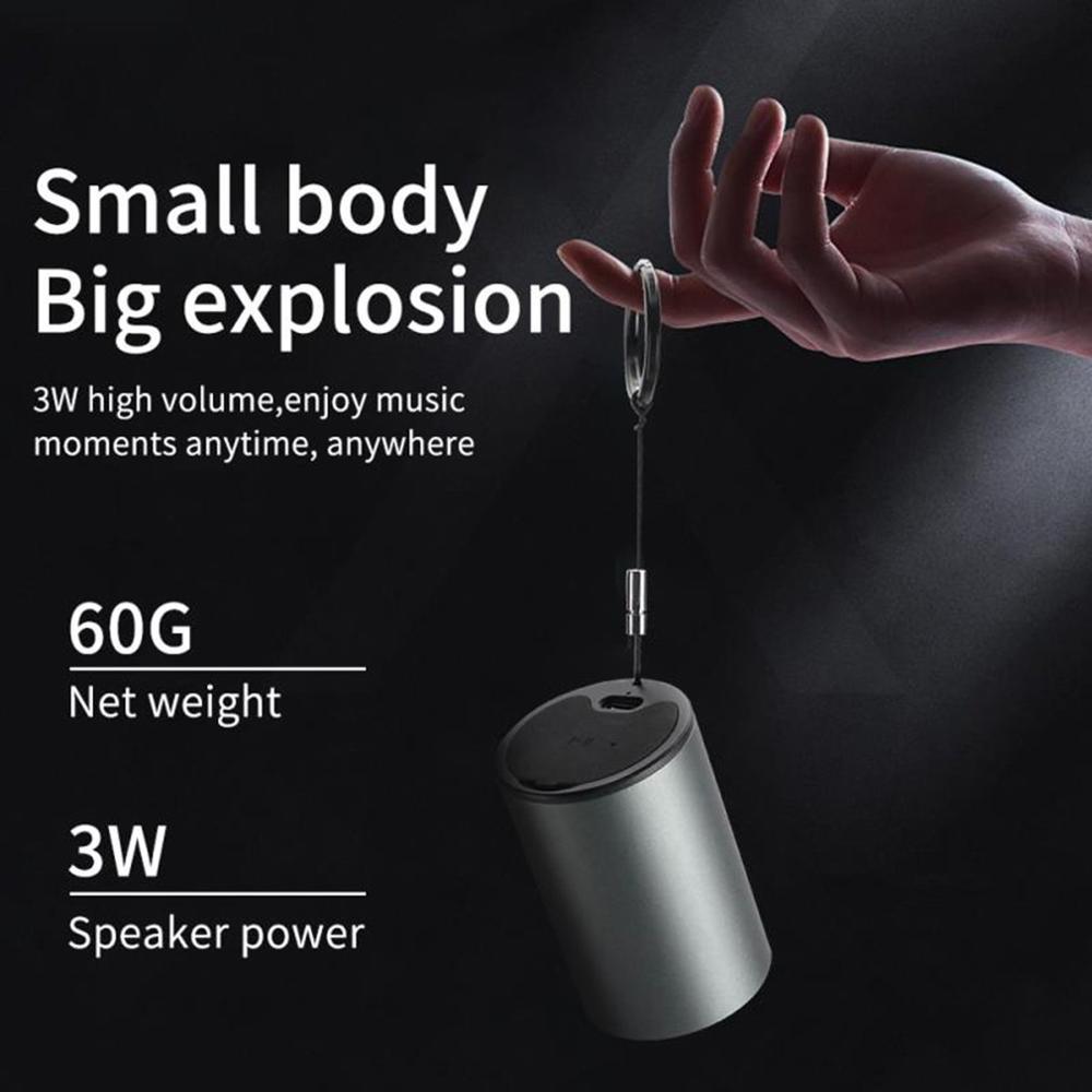 Wireless Portable Speaker Stereo Sound Box Volume Control Convenient Loudspeaker Box Hands Free Call MP3 Speaker