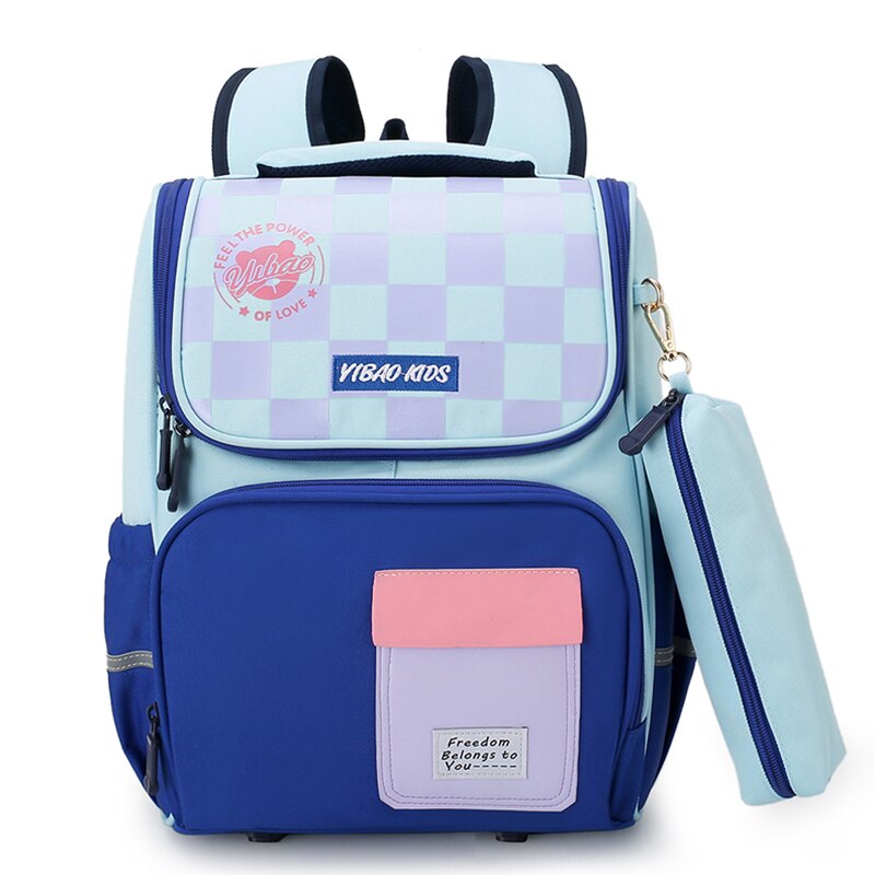 Macarons Girls School Bags for Grade 1-3-5 Boys Primary School Children Backpack Candy Color Light Orthopedic Satchel Portfolio