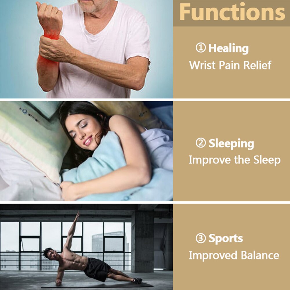 Skyrim Mode Streep Lijnen Magnetische Armband Vrouwen Mannen Verstelbare Roestvrij Staal Rose Goud Kleur Therapie Gezondheid Bangles