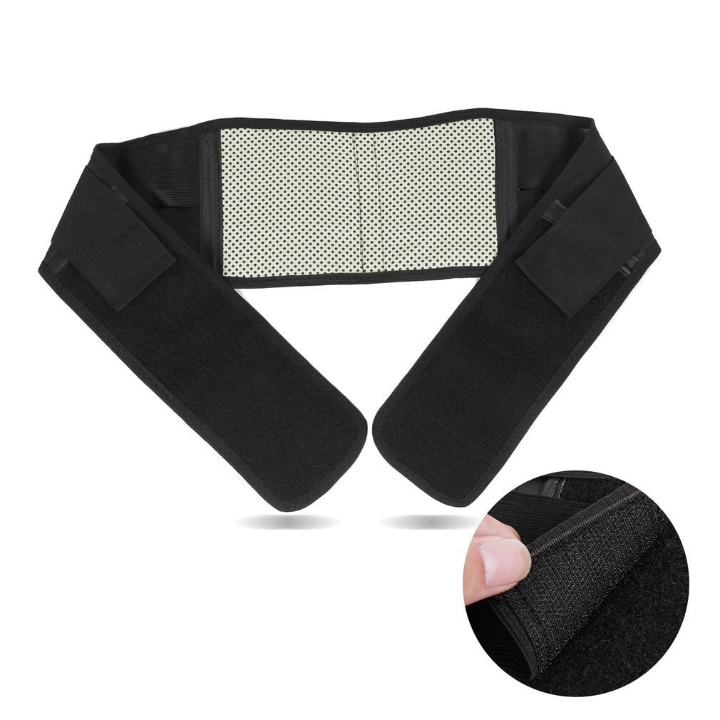 Dos lombaire taille soutien orthèse Posture ceinture réglable thérapie magnétique Protection Double bande douleur inférieure Fitness sport de gymnastique