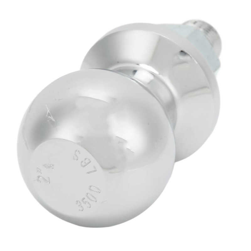 Caravan Tow Ball 2in Steel Chrome Plated Trailer Hitch Ball for ATV
