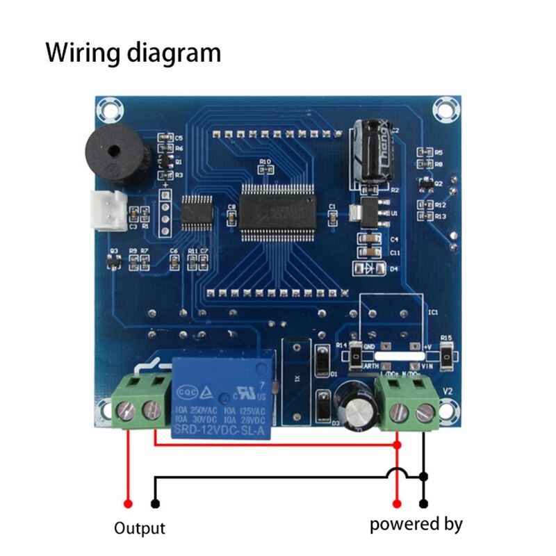 AC 220V W1412LCD Digital Dual Thermometer Temperature Controller Thermostat Incubator Microcomputer