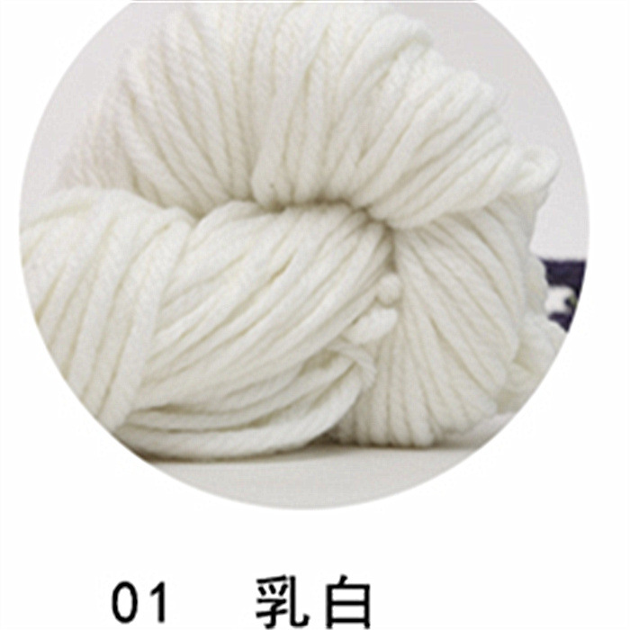Hilo de lana acrílica para tejer suéter, hilo de ganchillo, manualidades DIY, acrílico, grueso, bufanda, chales, manta, 250g/bola: Verde militar
