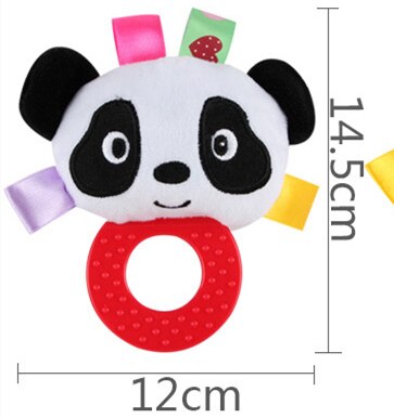 Baby Spielzeug 0-12 Monate Brinquedos Nette Ebene Kleinkind Rasseln & Handys Kleinkind Plüsch Lernen Produkte freundlicher: Panda