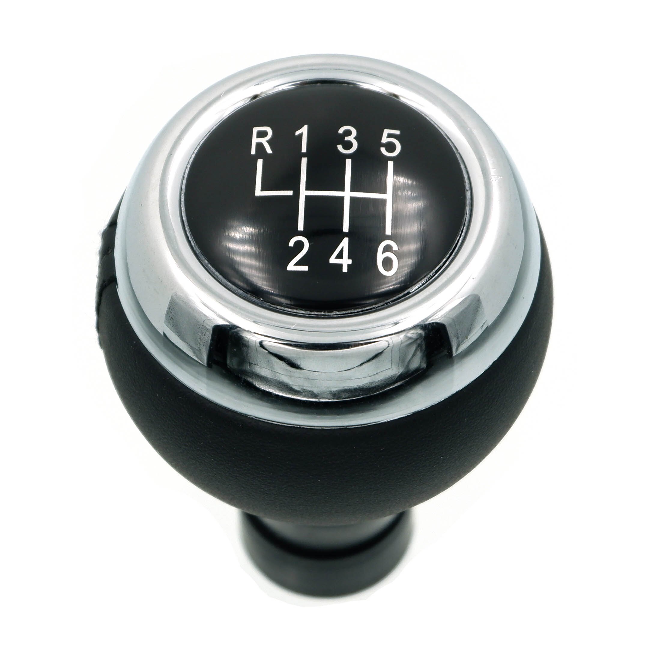6 Speed Pookknop Pu Leer Geschikt Voor Mini Cooper R55 R56 R57 R58 R59 R60 R61 Zwart
