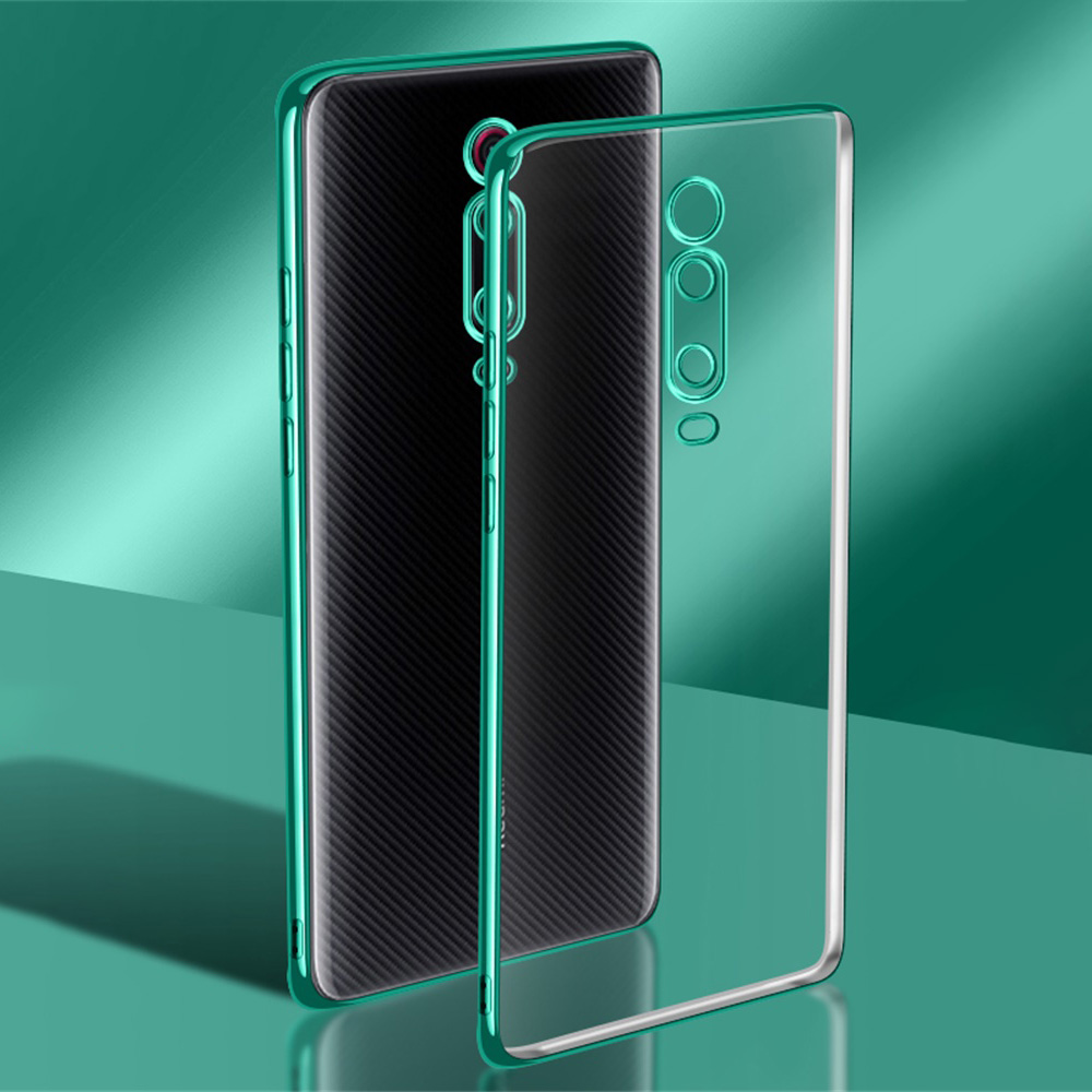 Klar Überzug fallen für Xiaomi Mi 9T Profi Weiche TPU Luxus Telefon Zurück Abdeckung Xiaomi9T Mi9T 9TPro Original Schutzhülle Fundas: Xiaomi 9T / Grün