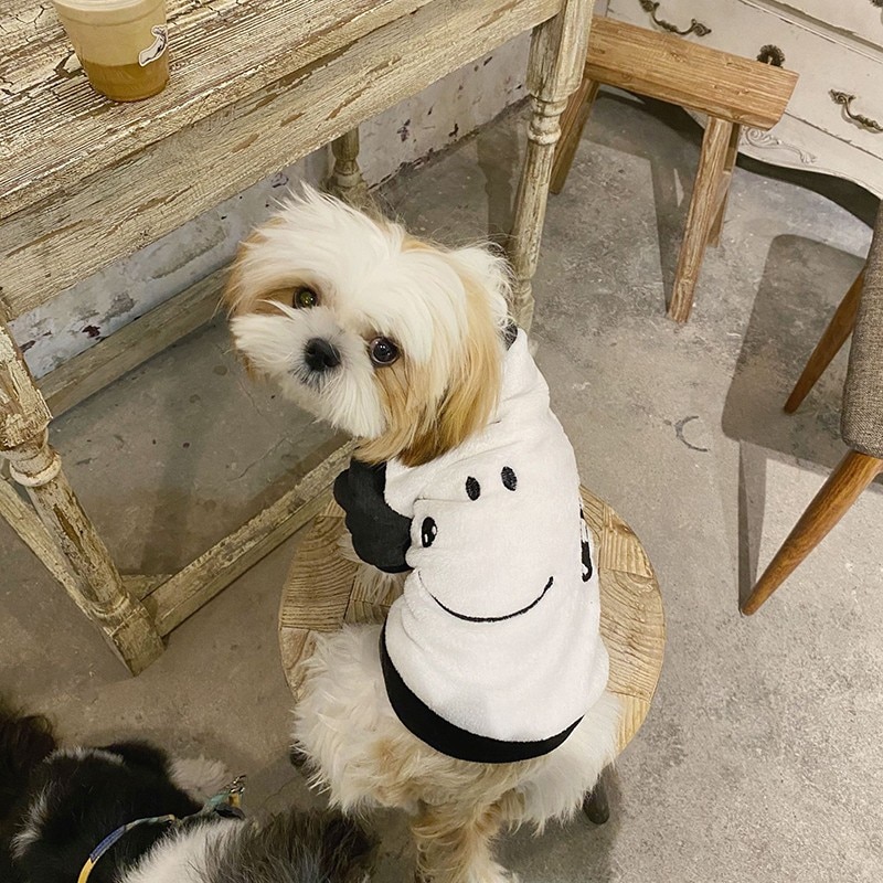 Coral Fleece Hond Kleren Trui Franse Bulldog Puppy Hond Jas Sweater Kostuum Winter Warm Voor Kleine Middelgrote Hond Yorkshire