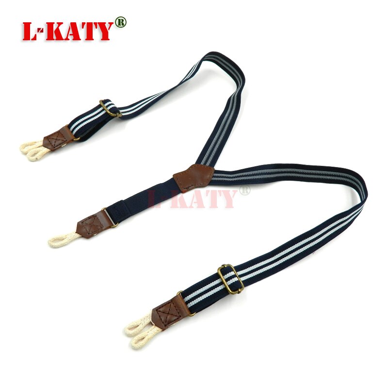 designs Striped Baby Suspenders Leather Braces Buttons tirantes kids suspensorio Elastic Children bretelles 2.0*65cm EBD6122