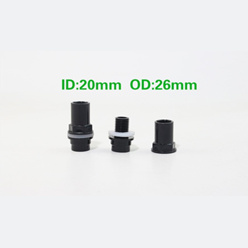 Aquarium Plus UPVC Water en Water Gewrichten PVC Aquarium Waterdichte Joint Aquarium Accessoires: ID 20mm