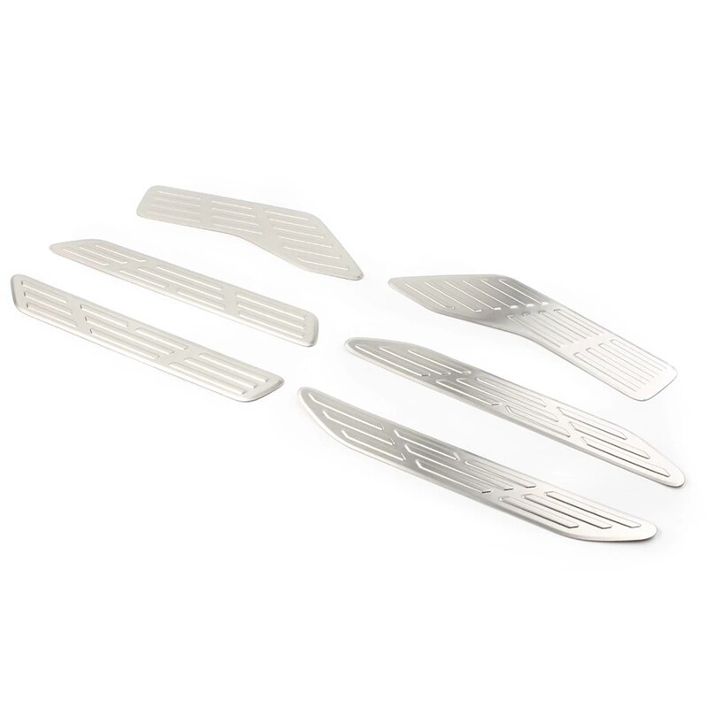 6 Teile/satz Auto Tür Sill Schutz Stoßstange Abdeckung trimmen für Honda Odyssee UNS Modell Nur