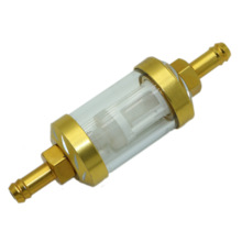 Filtro de combustible de motocicleta, filtro de gasolina, filtro de combustible, filtros de aceite, mangueras transparentes de 5/16 de diámetro interno, 6 colores
