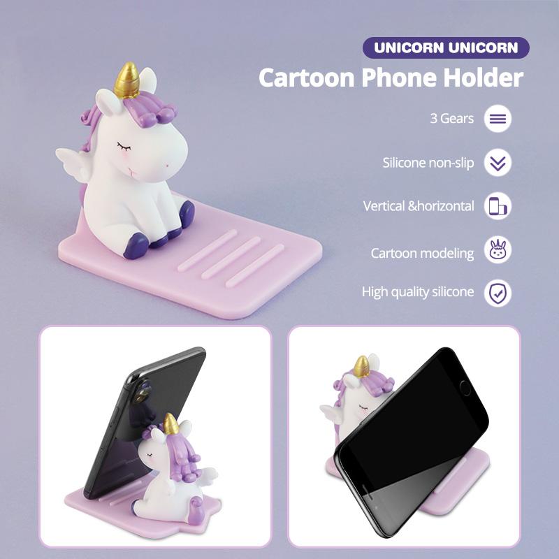 Cute Universal Phone Holder Cell Phone Mount Cartoon Phone Stand Smartphone Bracket for iphone holder