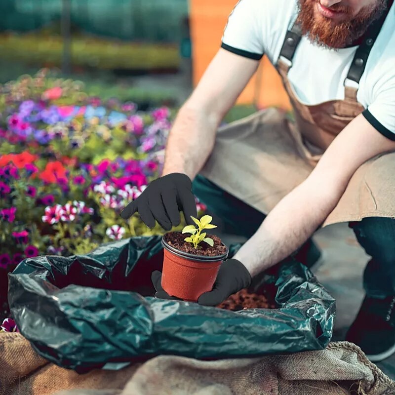 80pcs Reusable Nitrile Gloves Latex Gloves Waterproof Cleaning Gloves For Household Garden Laboratory Kitchen accessories