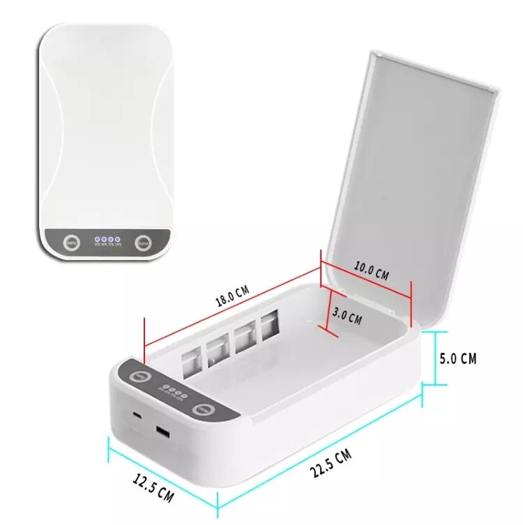 Multi-purpose Mini UVC Sterilizer Box Ultraviolet Light UVC Led Lamp Portable Cleaner Disinfector Mobile Cell Phone sanitizer