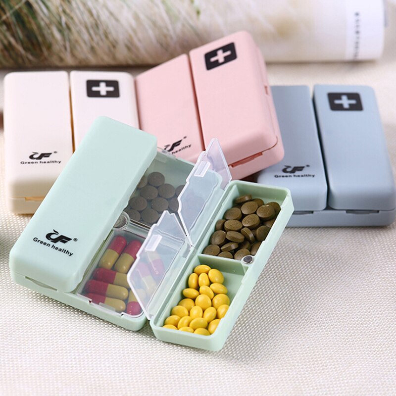 1pc 7 dages pille opbevaring magnet æske medicin beholder holder dispenser taske organizer