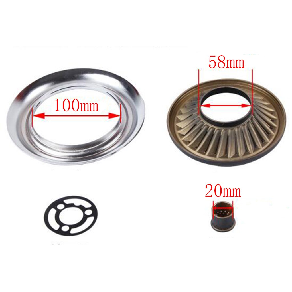 High Flame Embedded Fire Cover Energy Saving Gas Stove Fire Cover Sets