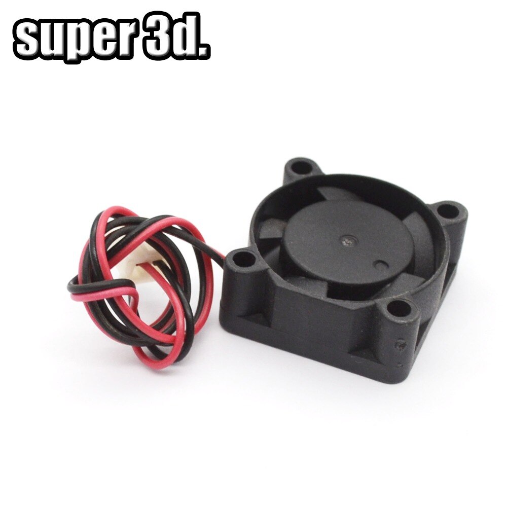 1pcs 2510 Koelventilator Radiator Cooler 25*25*10mm DC 5 V/12 V/ 24V kabel leght 30 cm/200 cm Reprap 3D printer onderdelen J-head hotend