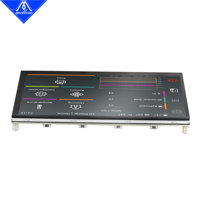 mild Fliege HDMI7 LCD HDMI Anzeige Touchscreen Für DIY 3D Drucker Teile VzBoT Voron Zubehör Für Himbeere Pi Fliege Pi C8 Lite2