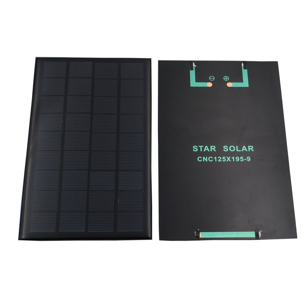 9V 333mA 3Watt 3W Solar Panel Standard Epoxy polycrystalline Silicon DIY Battery Power Charge Module Mini Solar Cell toy