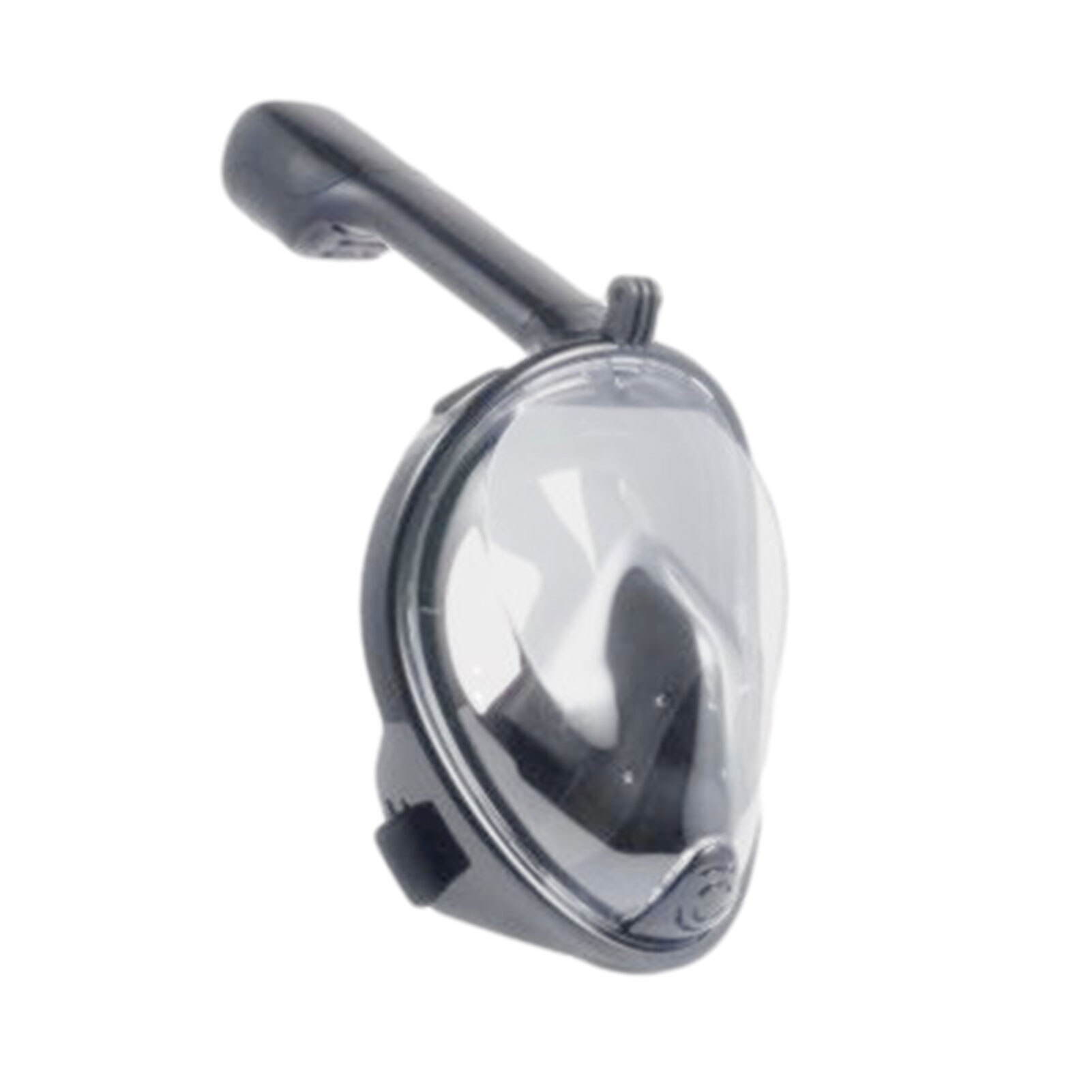 Gafas de buceo subacuáticas antiniebla, Protector de cara completa de buceo, equipo de natación seguro y resistente al agua para adultos: Gray / S / M